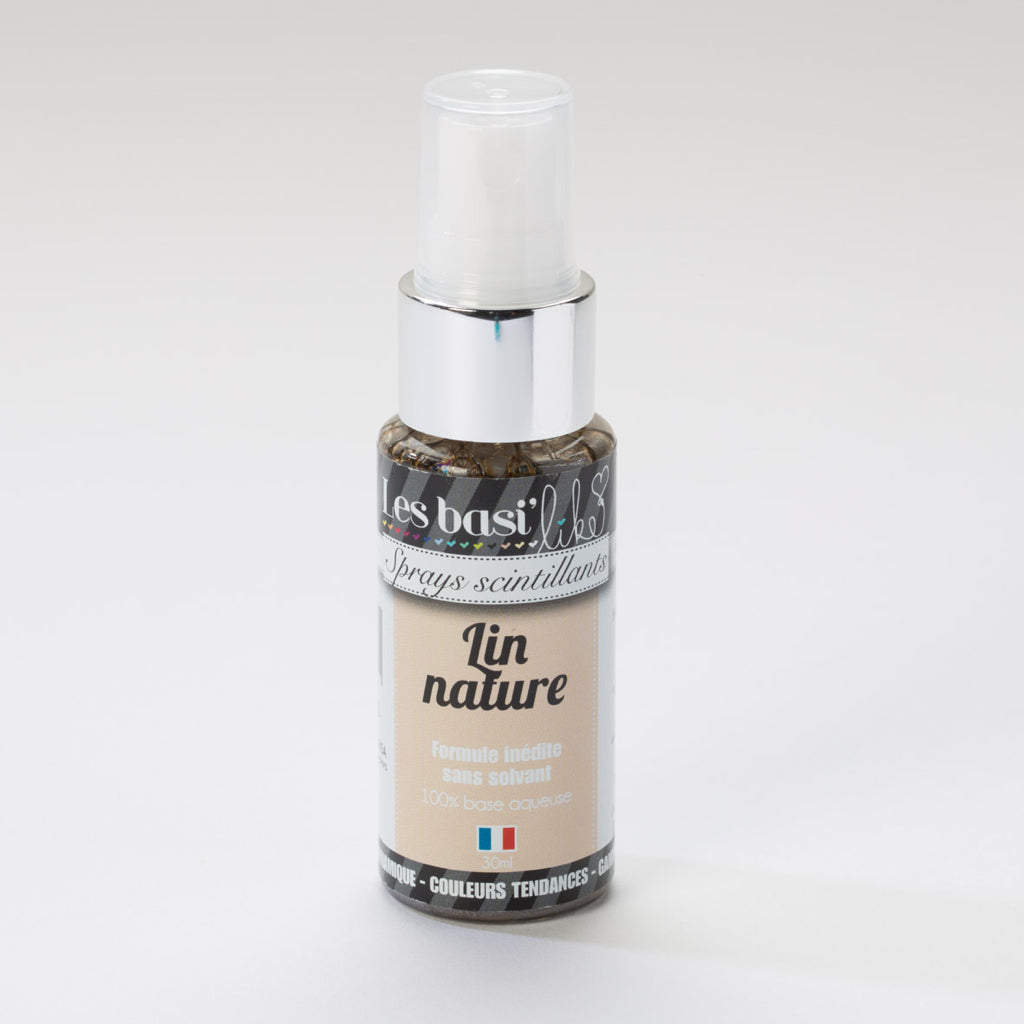 Encres en sprays - 24 couleurs - Lin Nature