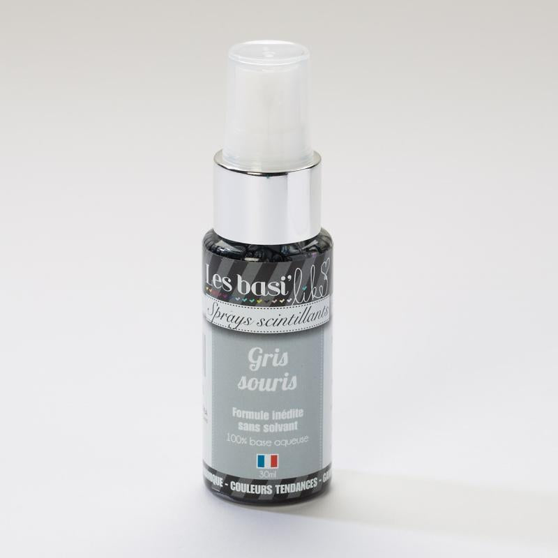 Encres en sprays - 24 couleurs - Gris souris
