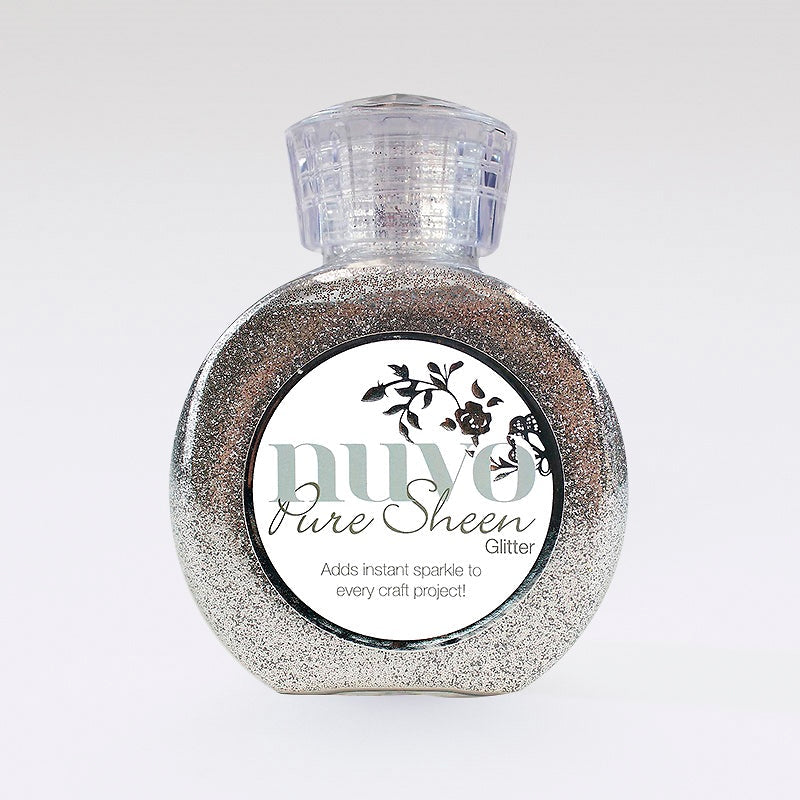 Grand flacon de paillettes / glitters - Argent