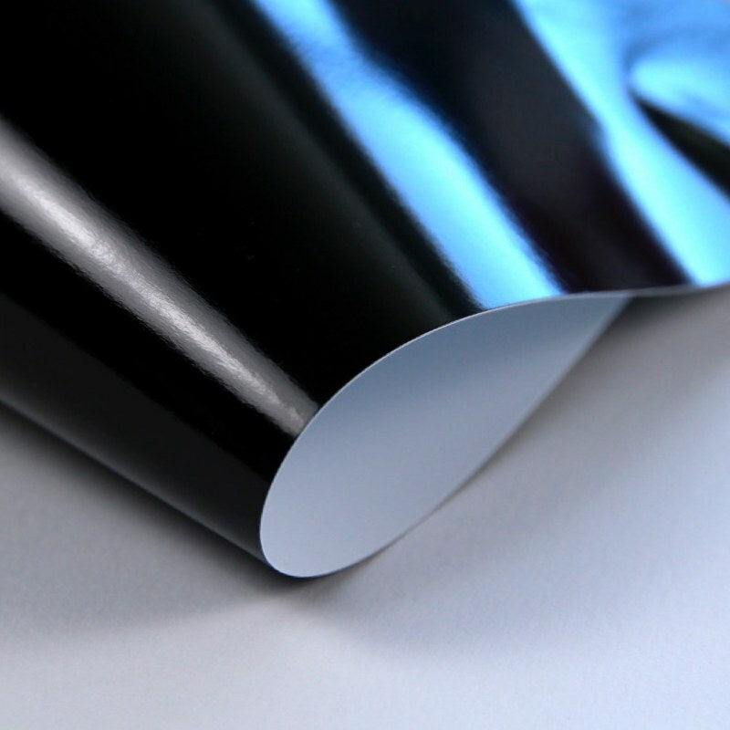 Gloss noir - Lot 5 feuilles - 30x30cm - Noir