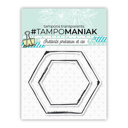 Tampons cercle couture - 10x10cm