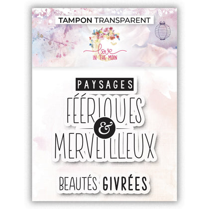2 tampons - Beautés givrées