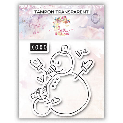 2 tampons - Bonshommes de neige