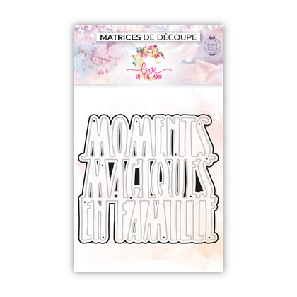 1 matrice Moments magiques en Famille