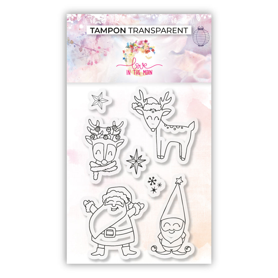 7 tampons - Les copains du Père Noël