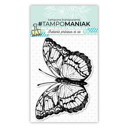 Tampon grand papillon - 10x15cm