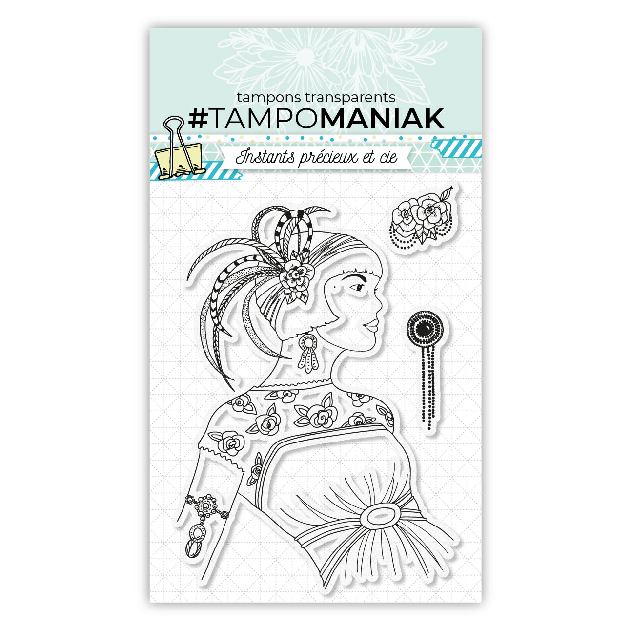 Tampons années folles - 10x15cm