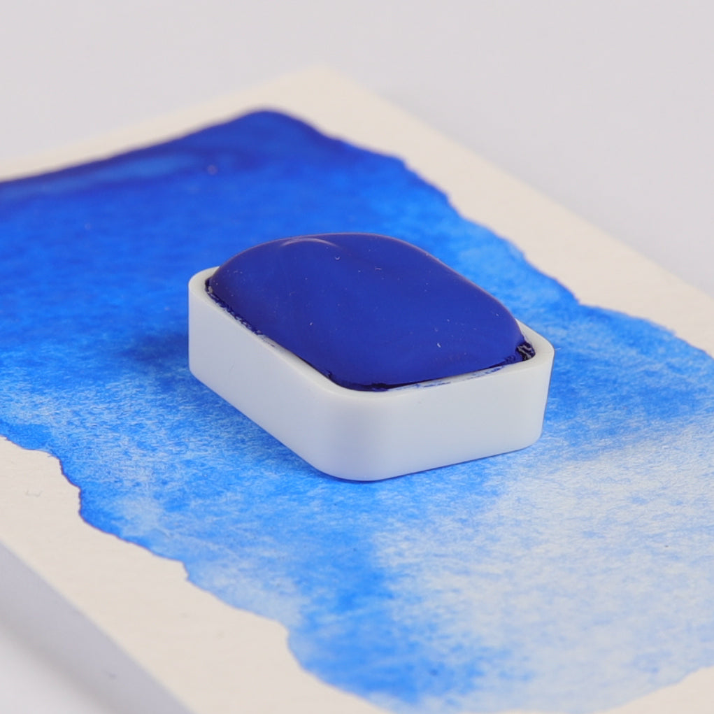 Godet d'aquarelle - Bleu impérial