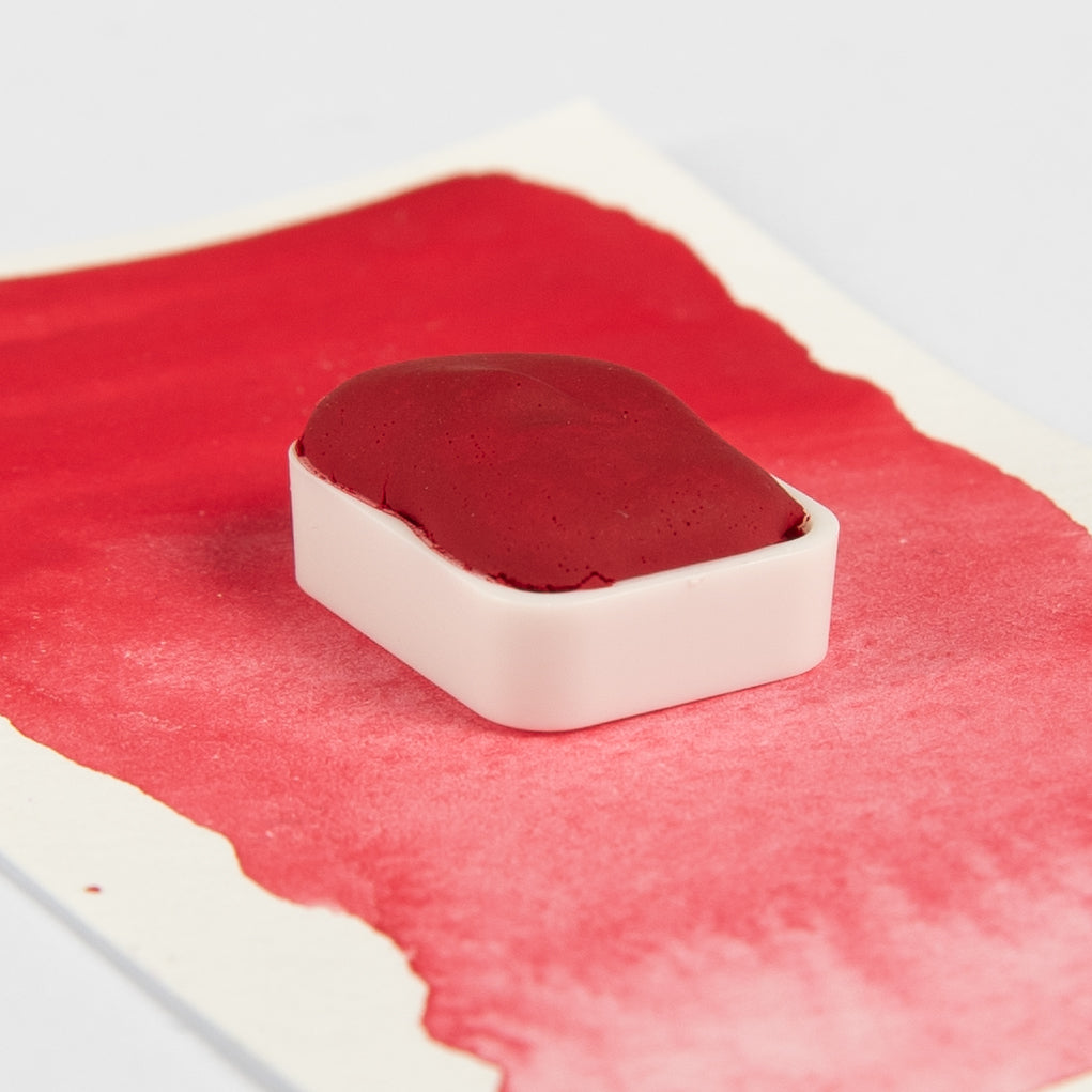 Godet d'aquarelle - Rouge passion