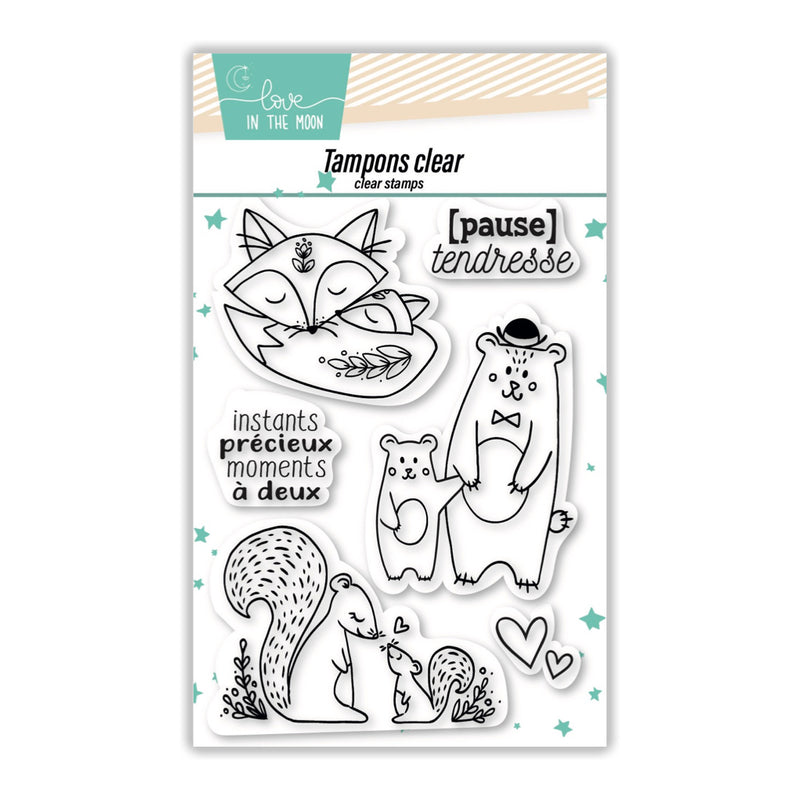 Planche de tampons les petits compagnon de la nature