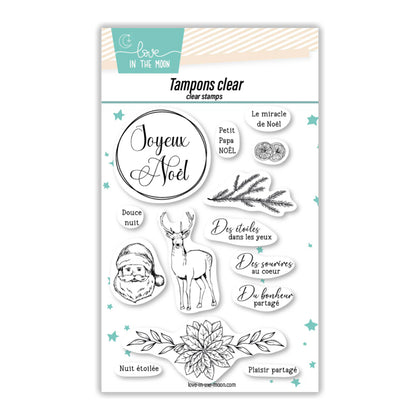 Tampons Joyeux Noël - Love in the Moon