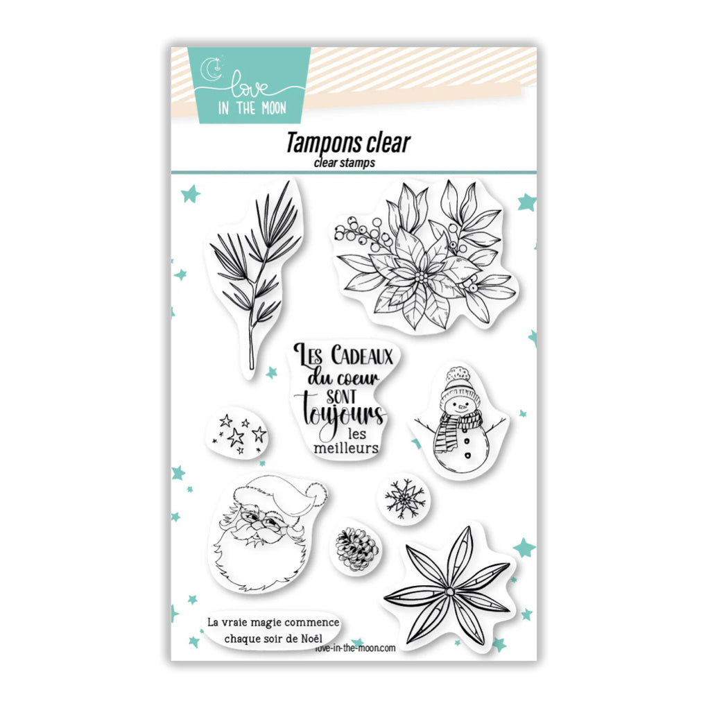 Tampons Cadeaux du coeur - Love in the Moon