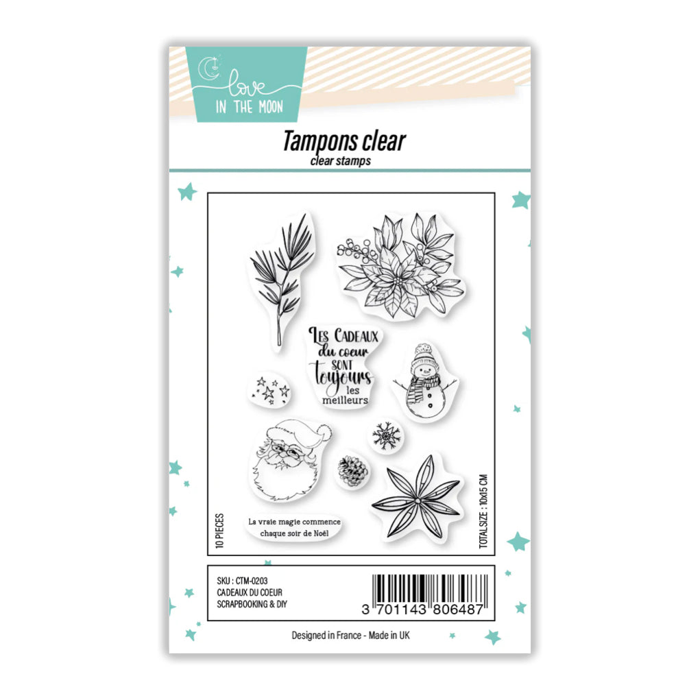 Tampons Cadeaux du coeur - Love in the Moon