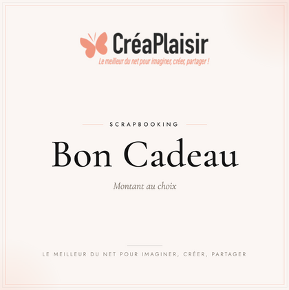 Carte Cadeau à offrir - CréaPlaisir