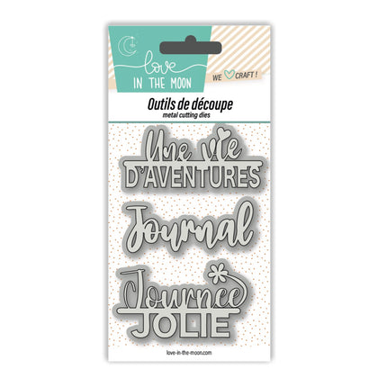 Matrices de découpes - Journal / Vie / Journée - Love in the Moon