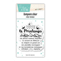 Tampon grande expression "Vive Le Printemps"