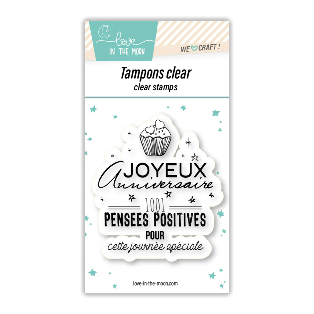 Tampon grande expression "Joyeux Anniversaire"