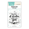 Tampon grande expression "Tant D’Étoiles Dans Vos Yeux"
