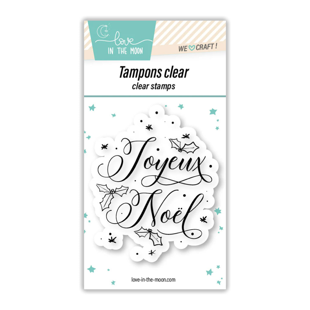 Tampon grande expression "Joyeux Noël"