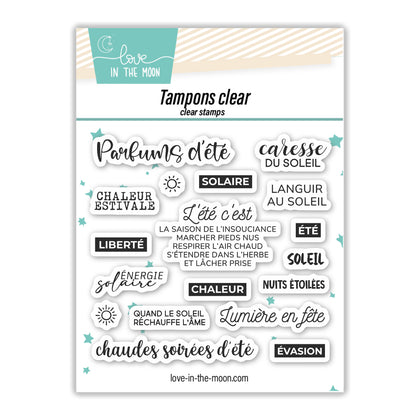 Set De 18 Tampons - Maman, Précieuse - 10X10cm