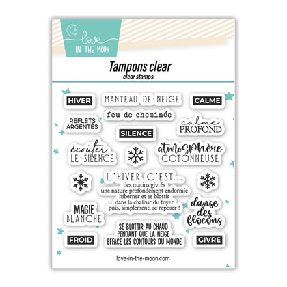 Set De 18 Tampons - Automne, Douceur - 10X10cm