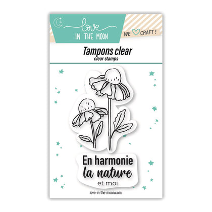 Planche de tampons - Harmonie nature - Love in the Moon