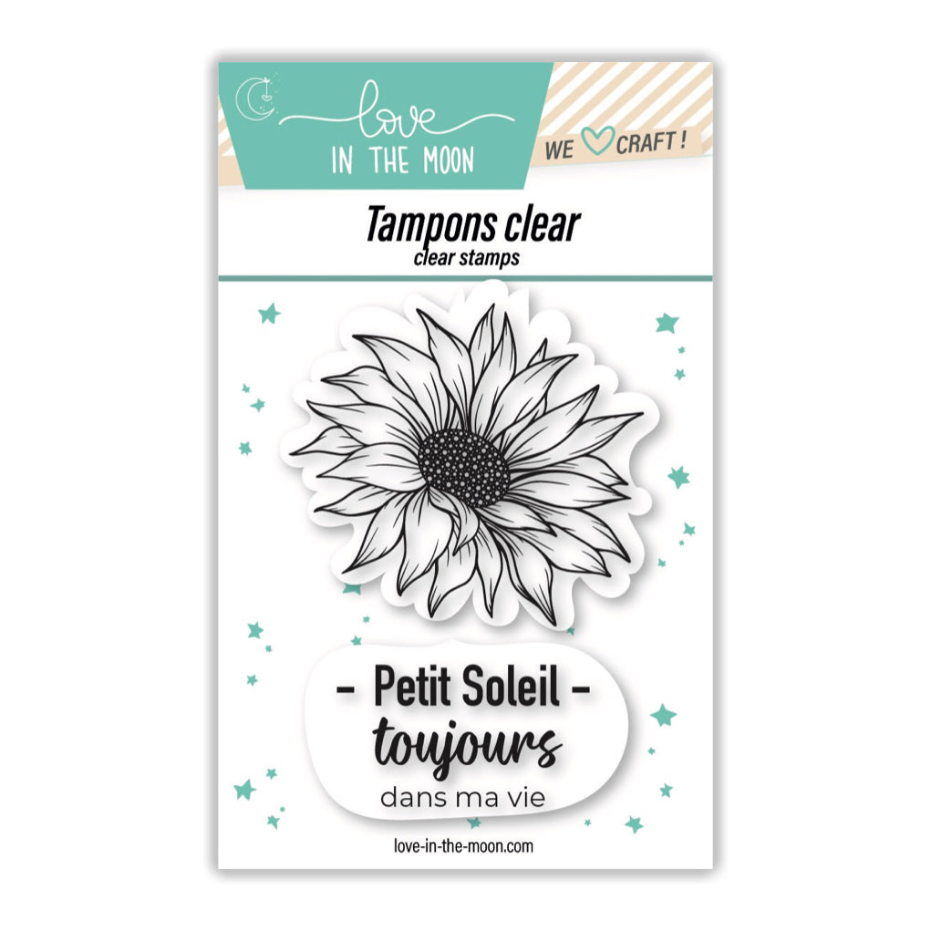 Planche de tampons - Soleil de ma vie - Love in the Moon