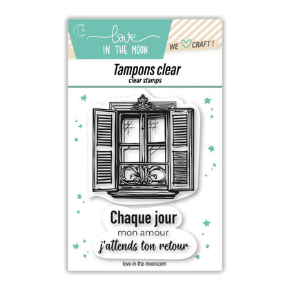 Planche de tampons - Chaque jour mon amour - Love in the Moon