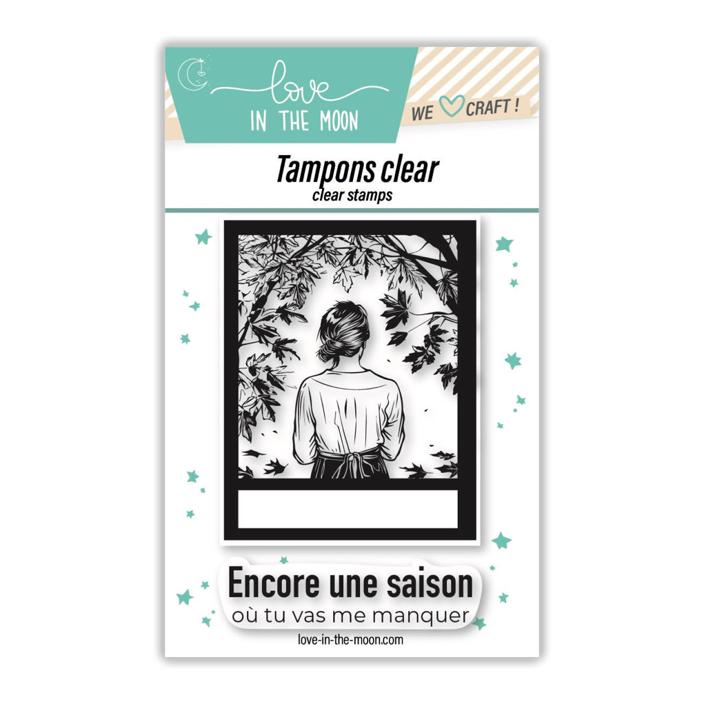 Planche de tampons - Tu me manques - Love in the Moon