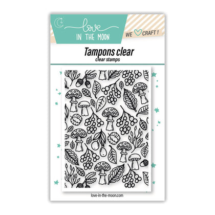 Planche de tampons - Texture automne - Love in the Moon