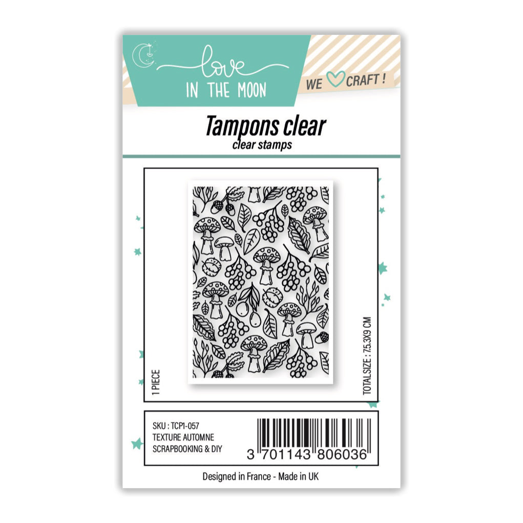 Planche de tampons - Texture automne - Love in the Moon