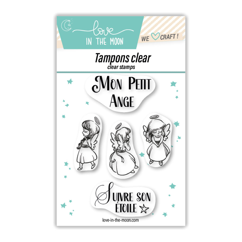 Planche de tampons - Mon petit ange - Love in the Moon