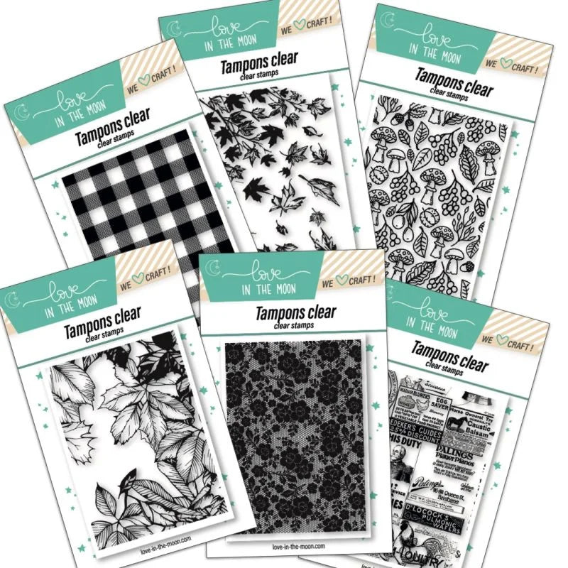 Lots de planches de tampons textures